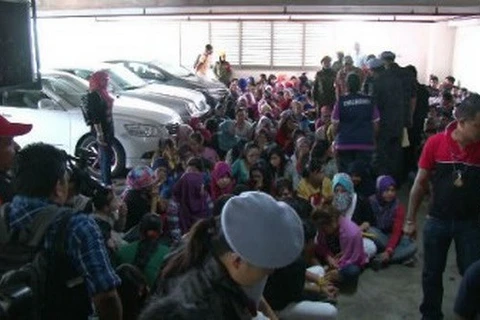 马来西亚逮捕200名外籍人非法移民